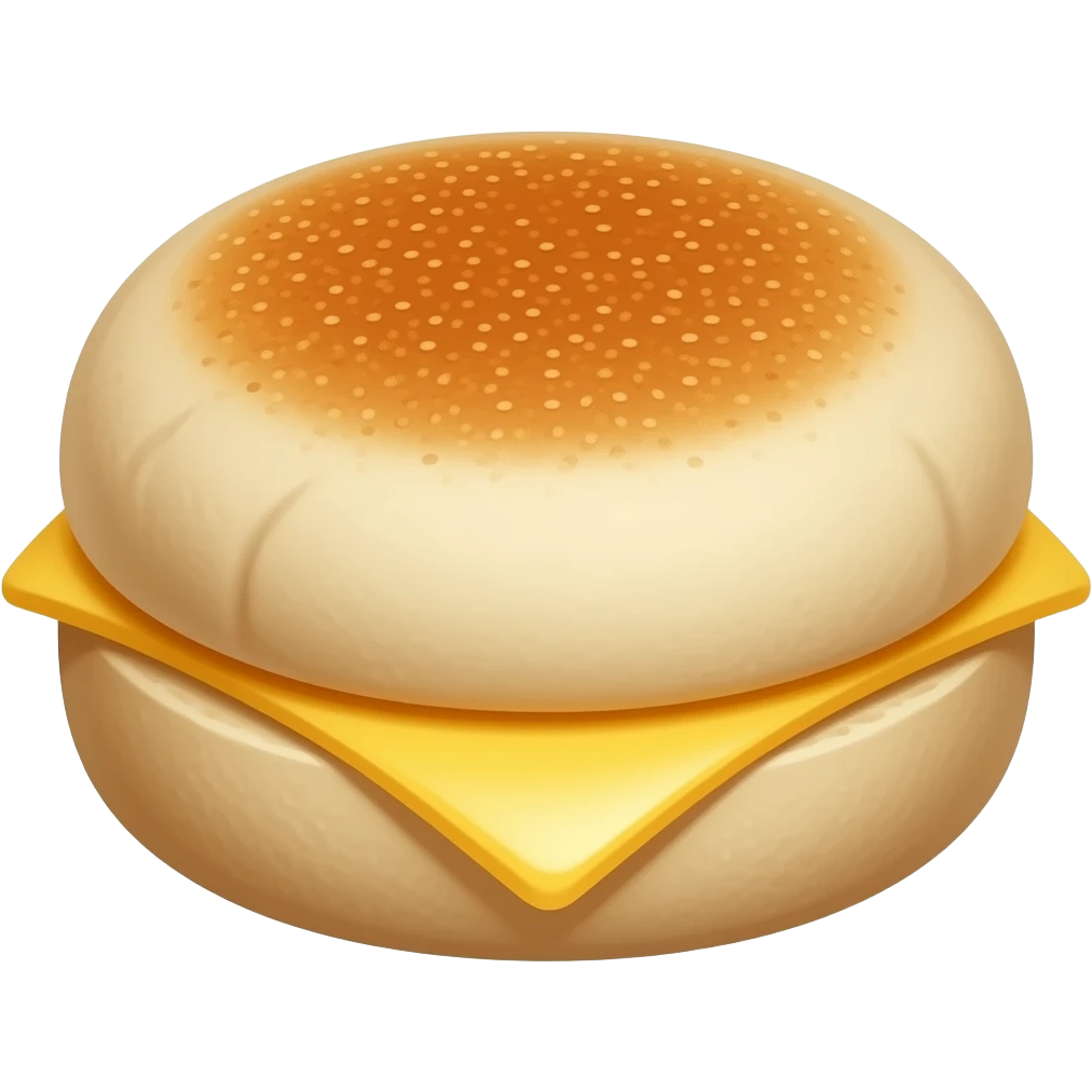english muffin emoji