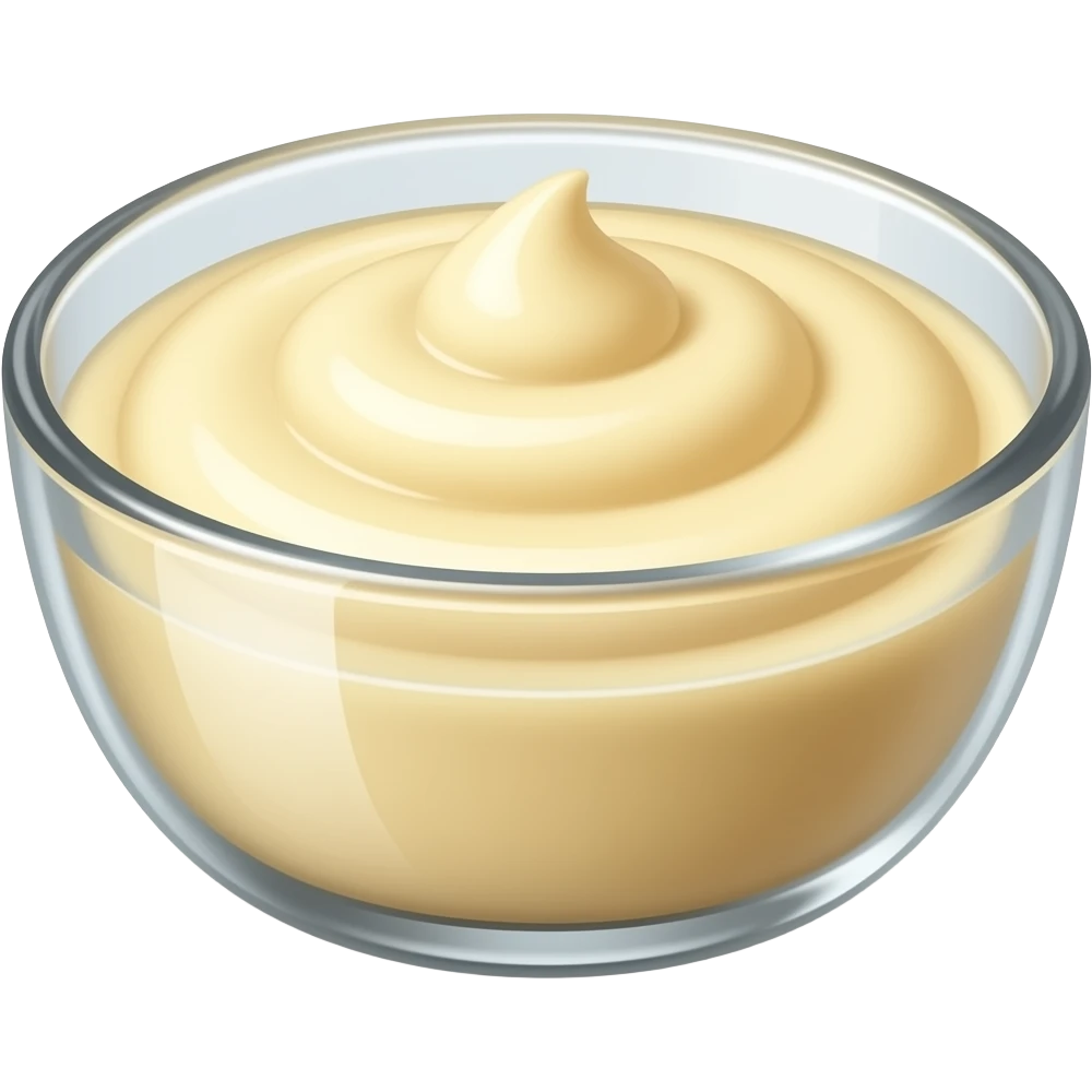 pudding without sauce emoji