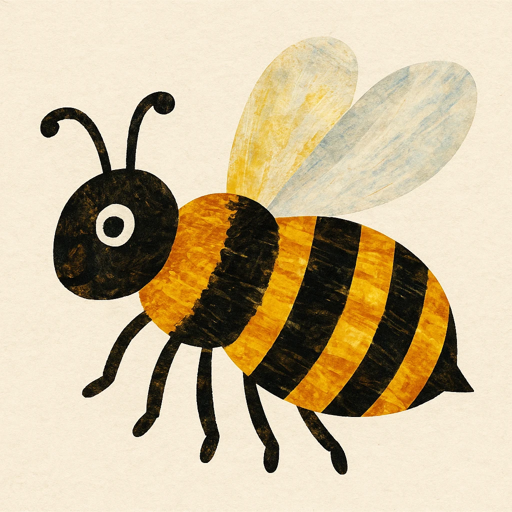 Eric carle bee emoji