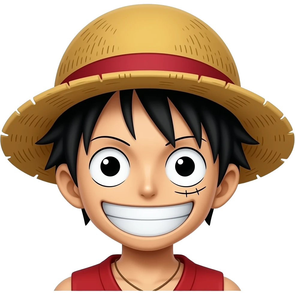 Luffy emojis emoji
