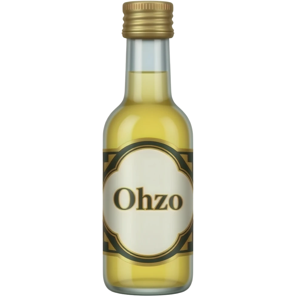 Bottle of ouzo mini emoji