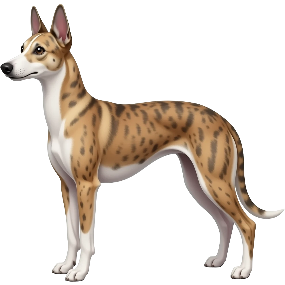 brindle greyhound emoji
