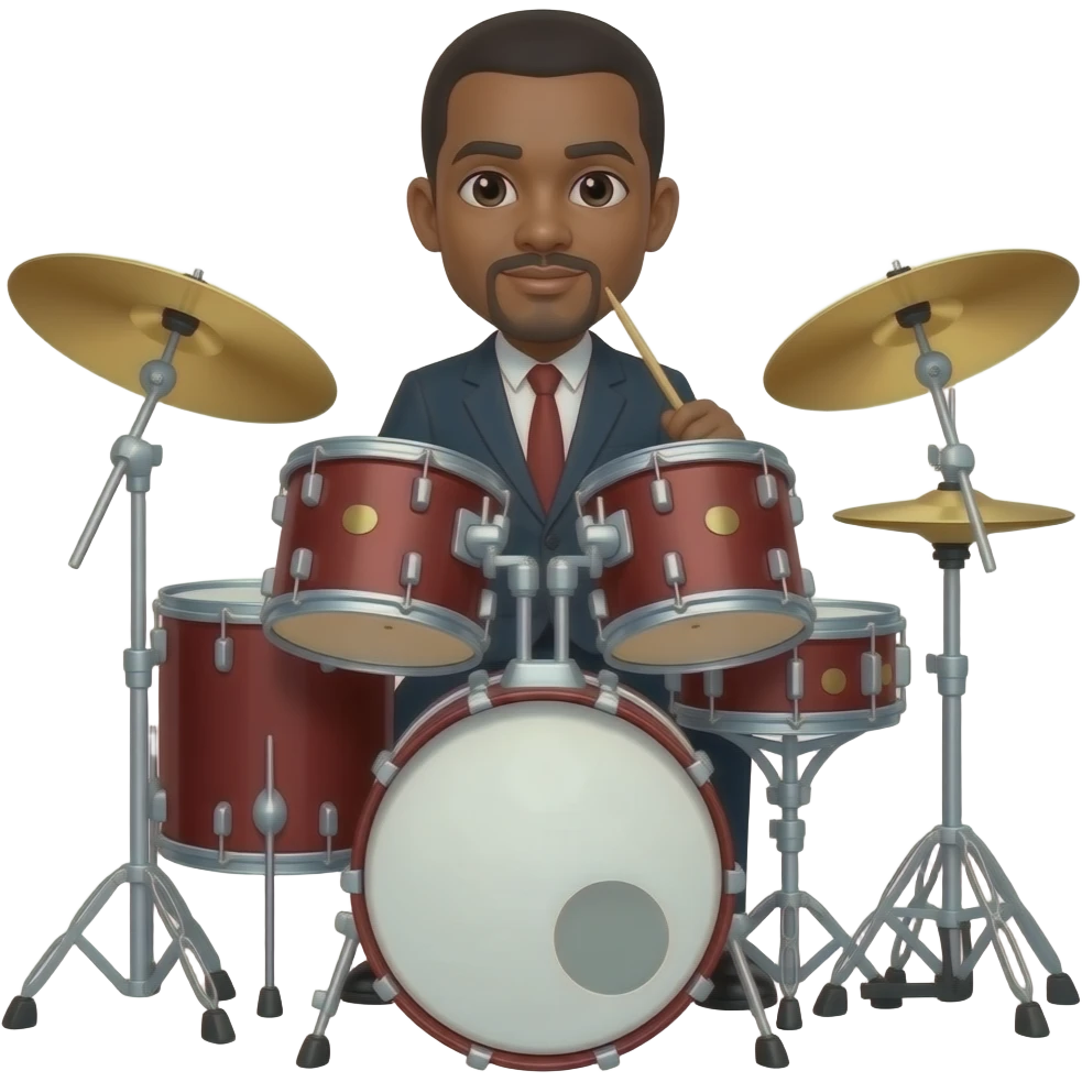 jazzdrummer emoji