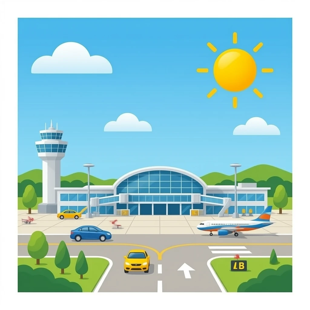 Airport location emoji