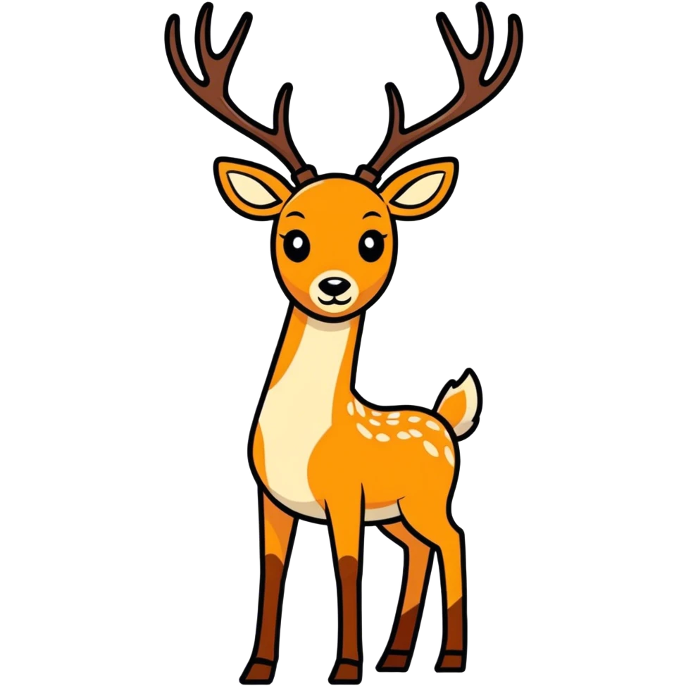 Deer emoji