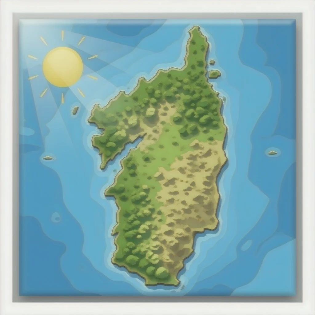 La Corse la cart emoji