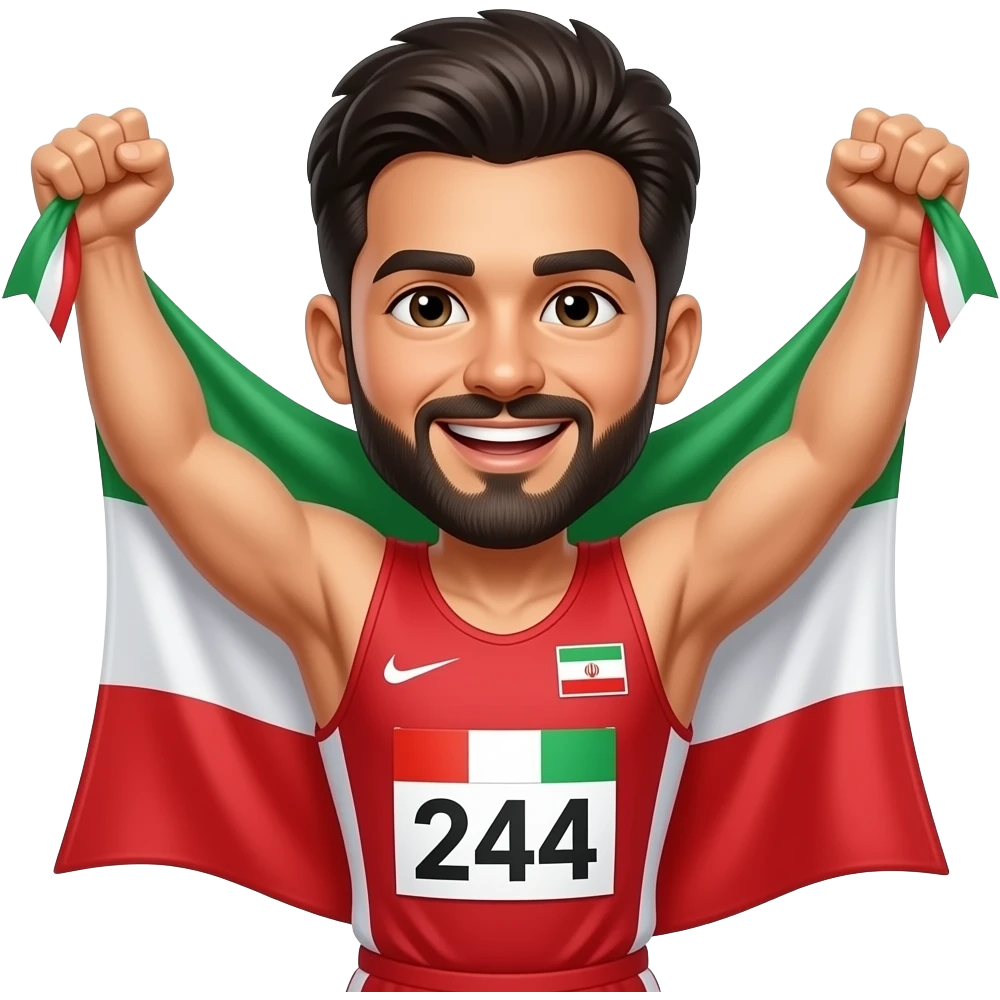 Iranian victory emoji