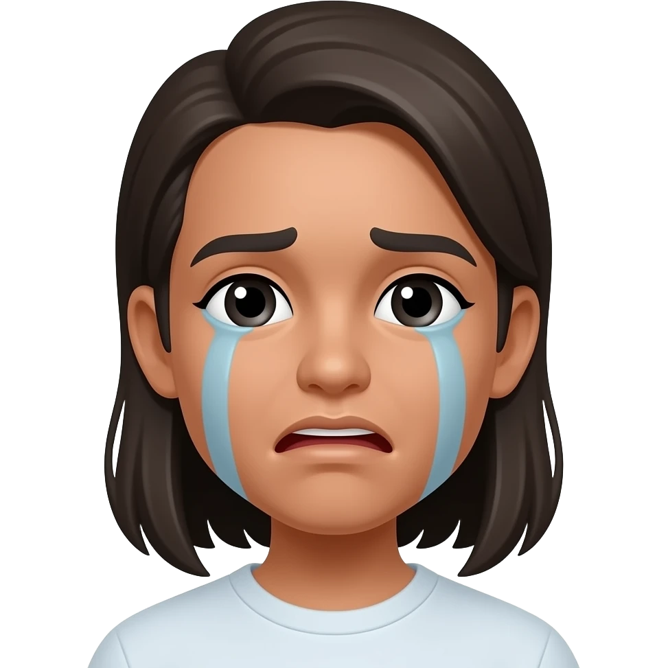 Embapé llorando emoji