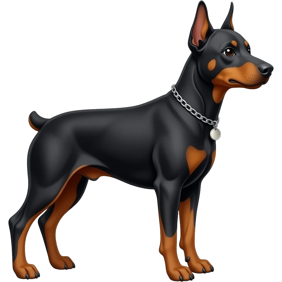 Doberman pinscher emoji