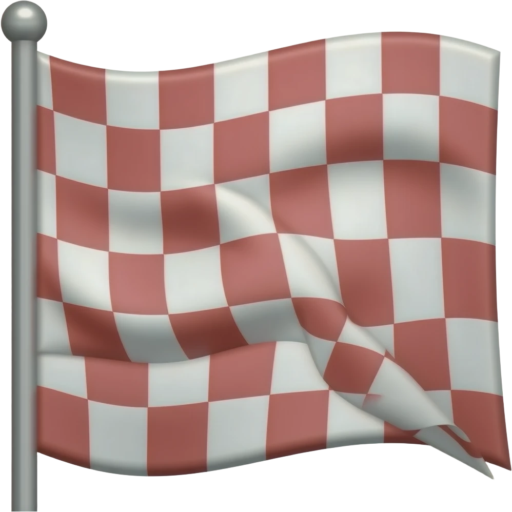 finish flag emoji