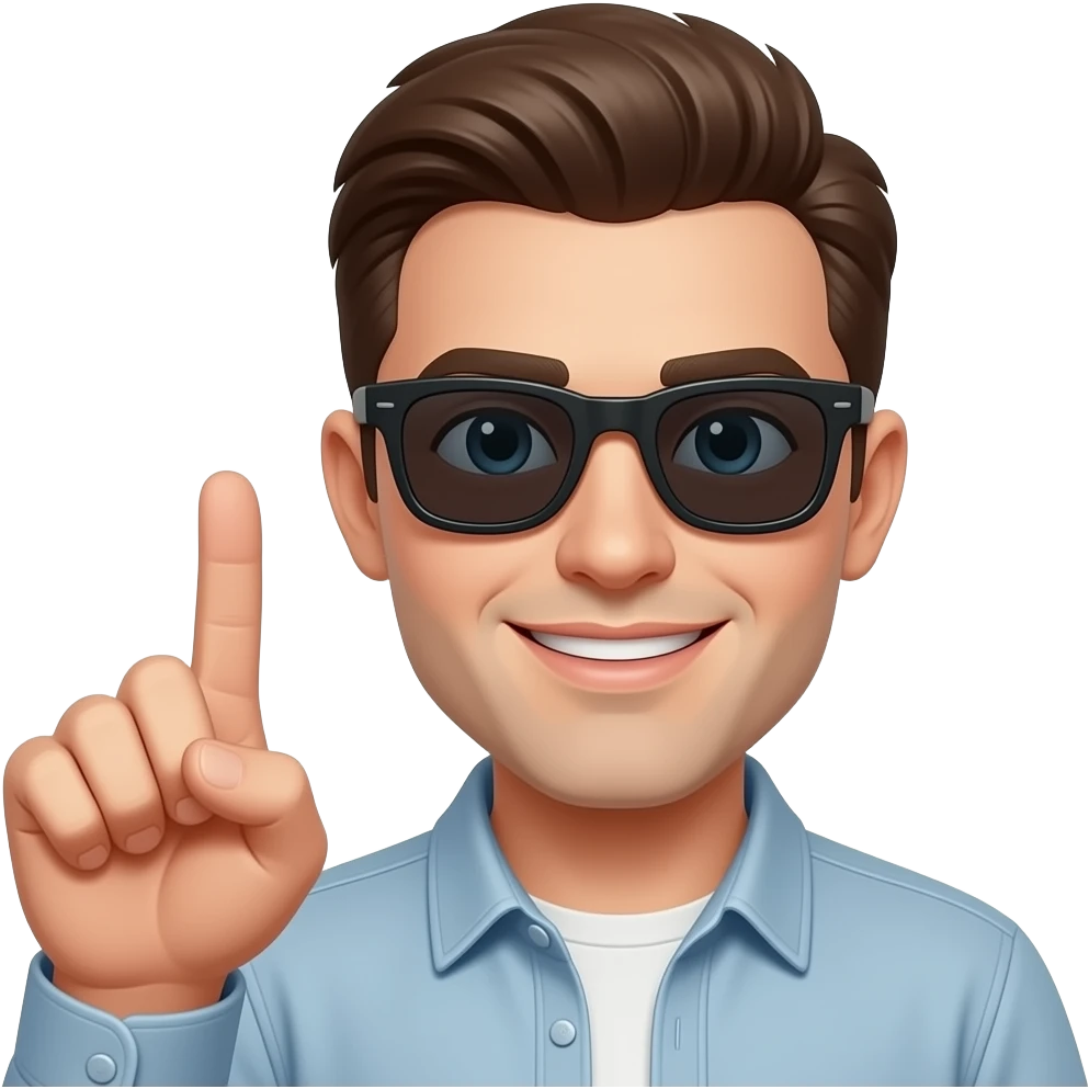 🕶️🤏🏻 emoji