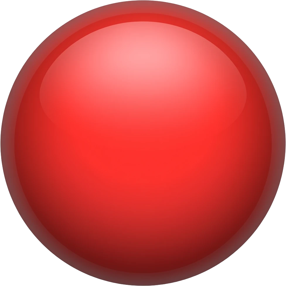 list bullet point emoji, round chape, color Red (#F44336) emoji