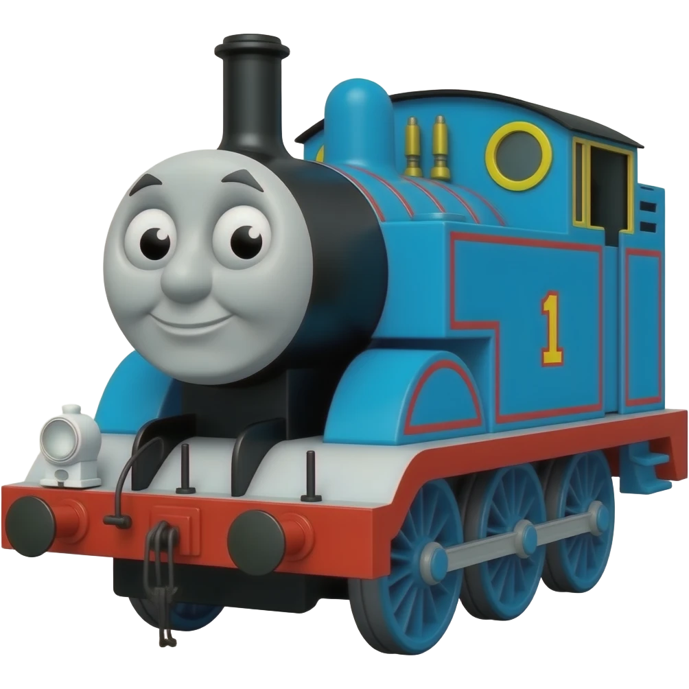the tank engine name is thomas emoji