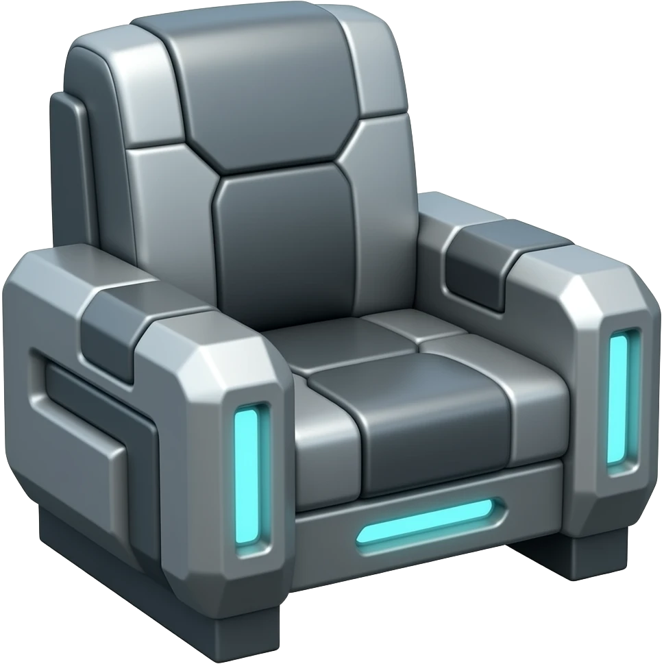 stylized sci fi furniture emoji