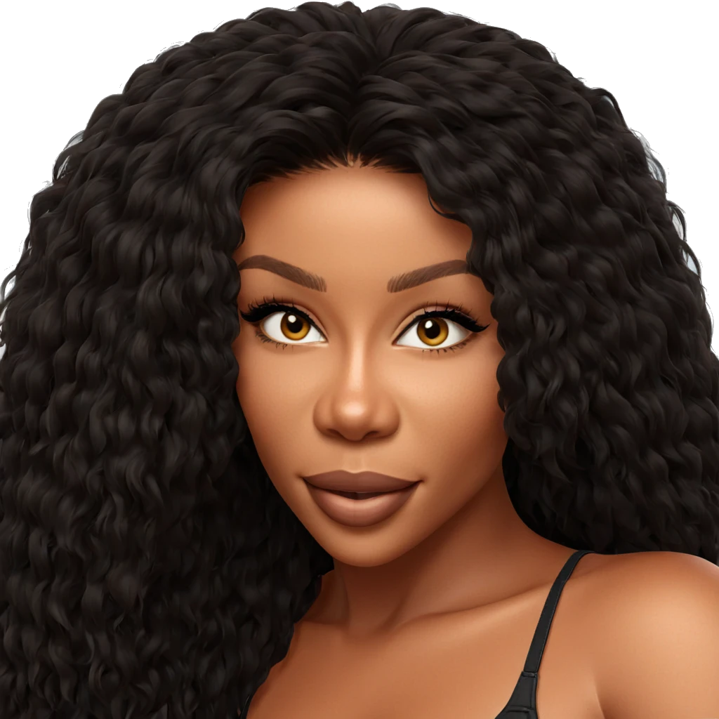 portrait of smiling girl emoji