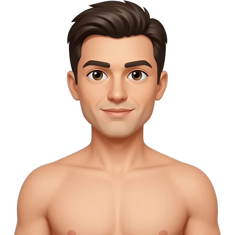 Naked man emoji