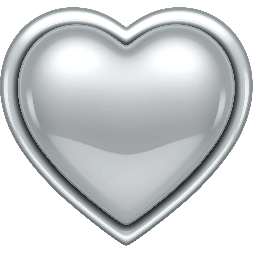 chrome hear logo emoji