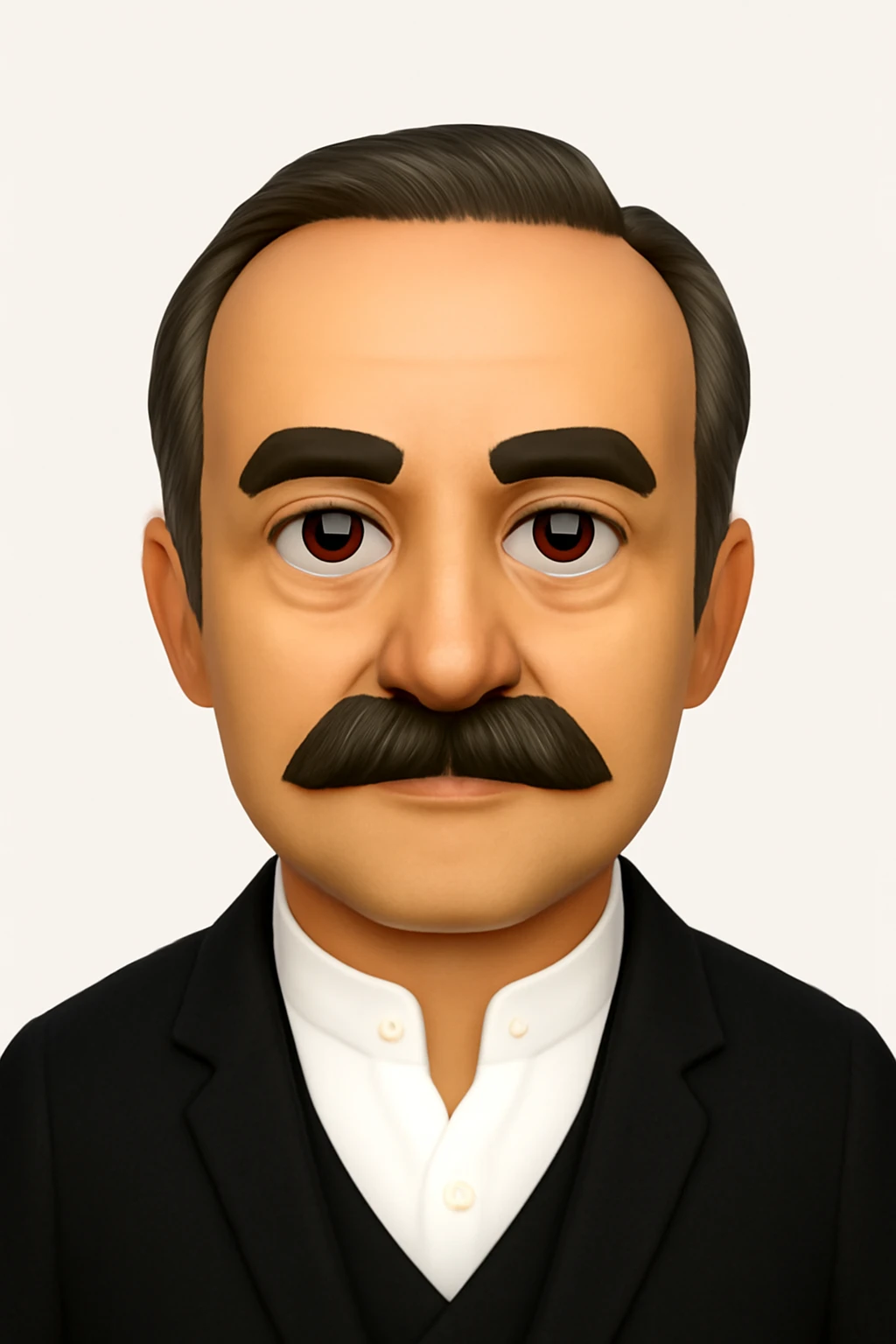 A 3D Apple-style emoji version of the uploaded image, preserving its colors, shapes, textures, and overall design, simplified into emoji form while keeping key details recognizable. Smooth glossy finish, soft shadows, high-quality render, minimal background emoji
