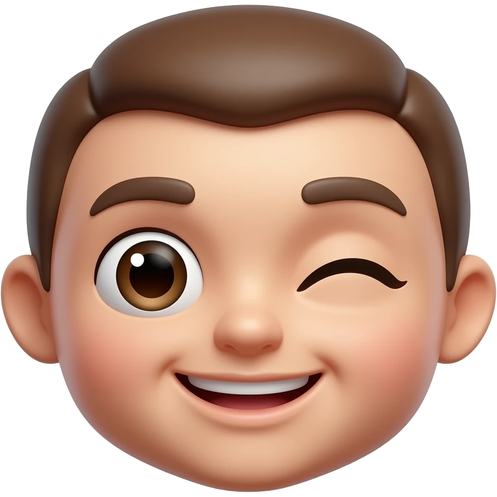 I need a flirty 3d emoji emoji