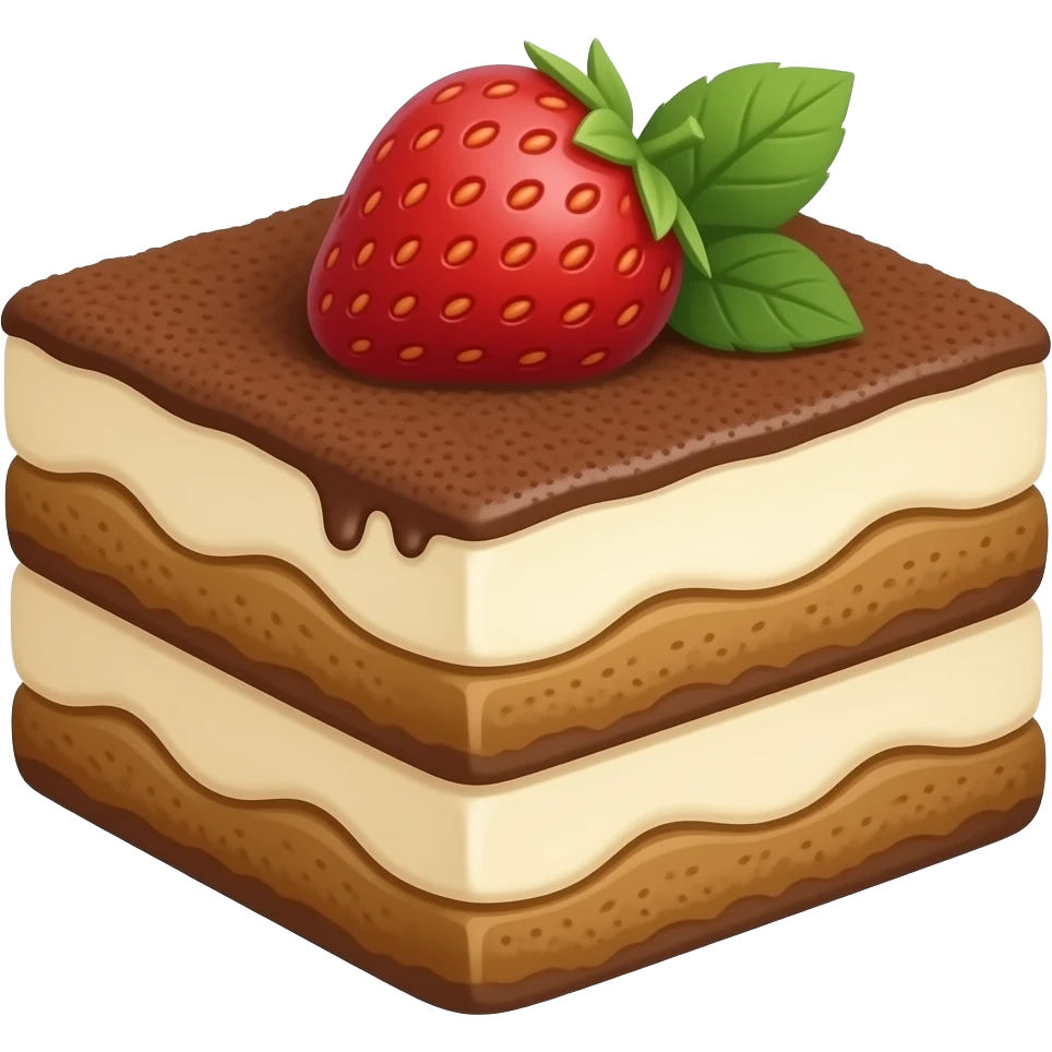 Tiramisu emoji