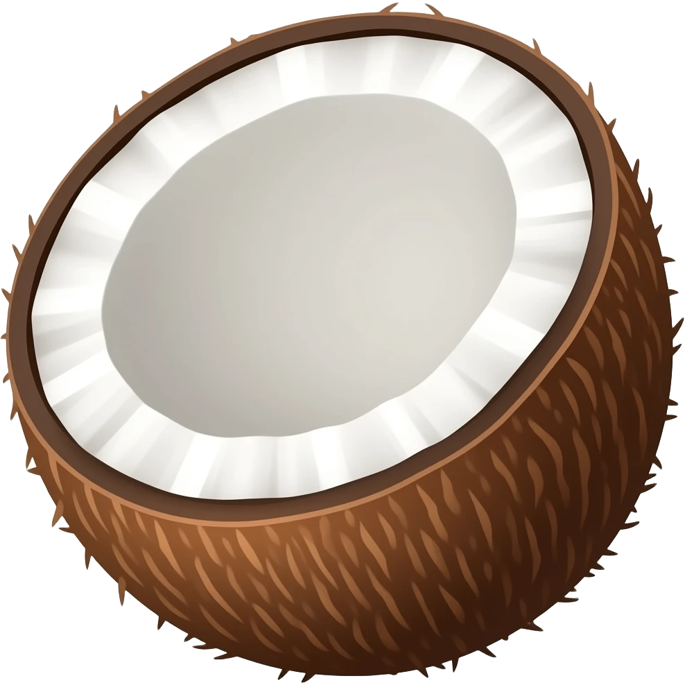 Coconut emoji