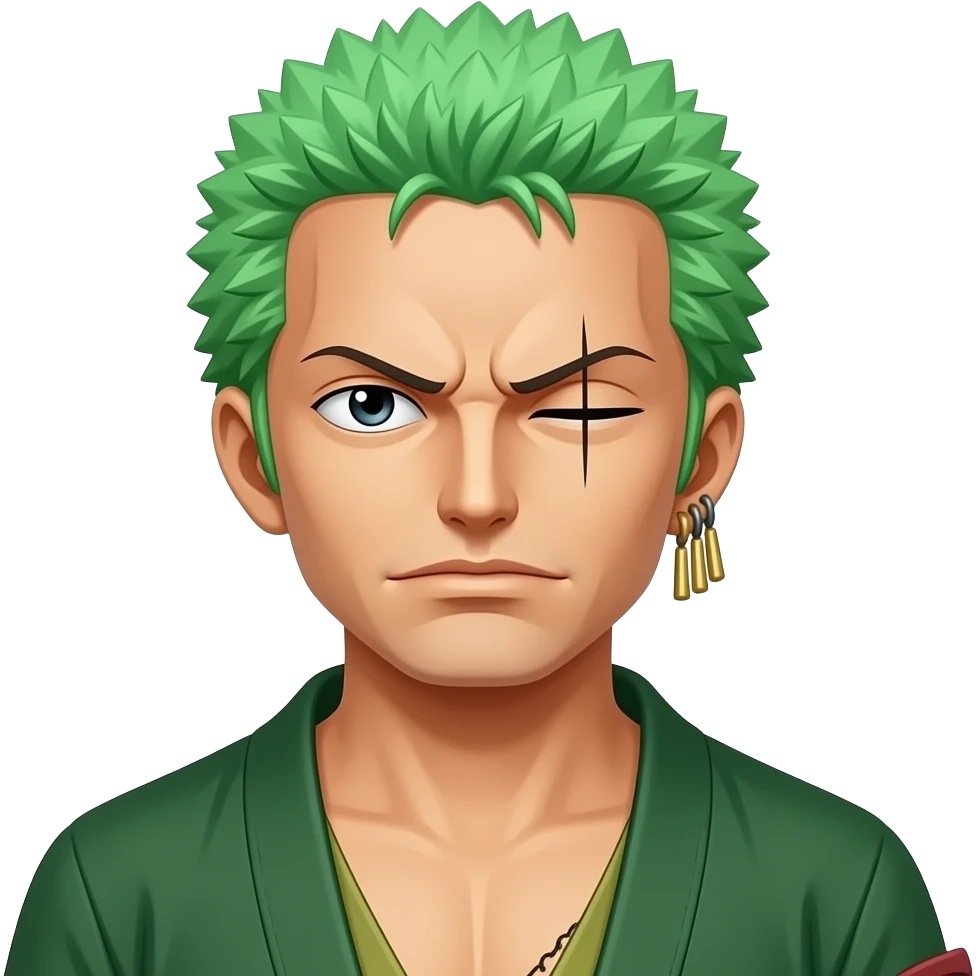 Roronoa, Zorro emoji