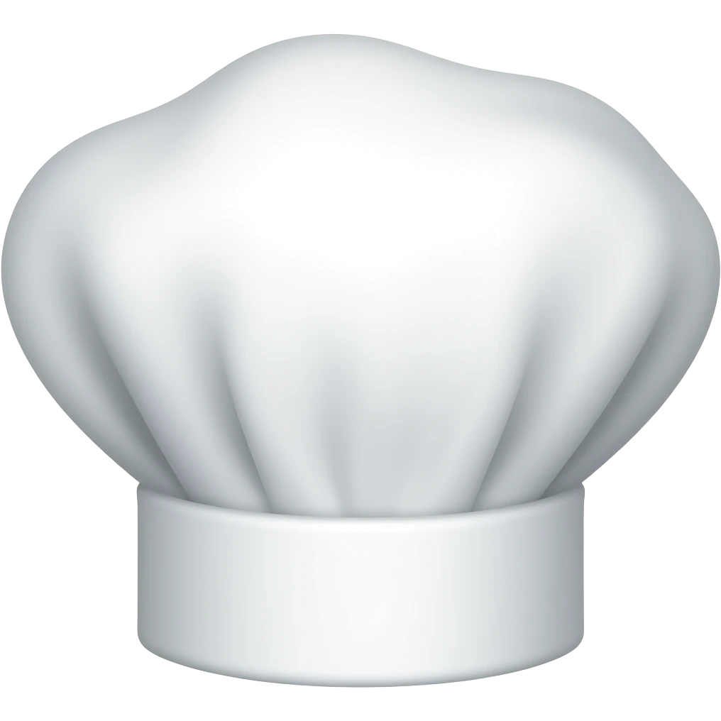 chef hat long and tall emoji