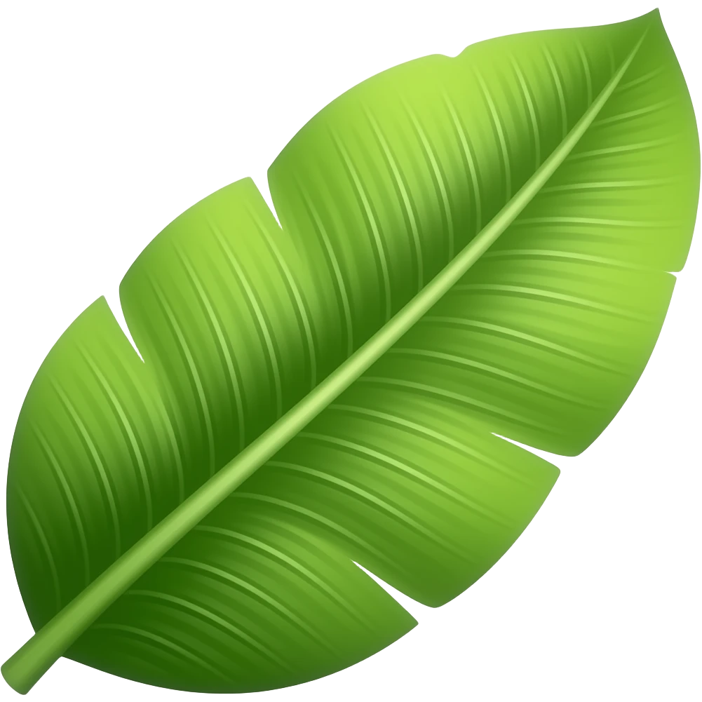 Banana single leave emoji