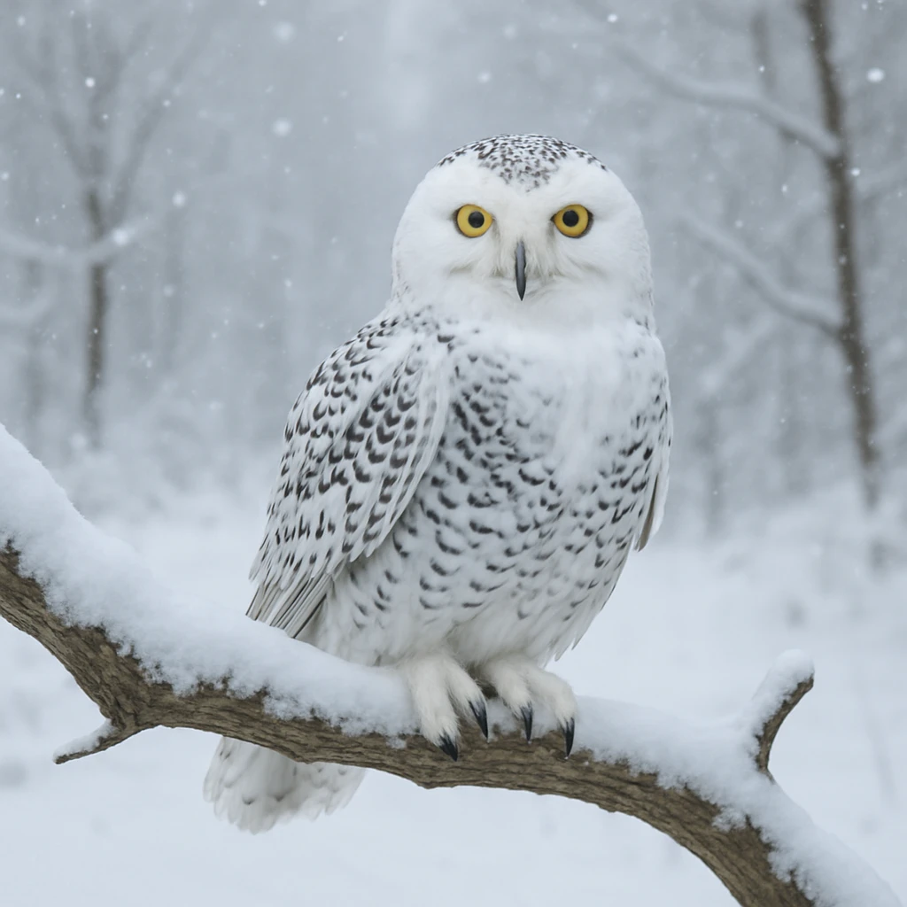 Snowy owl emoji