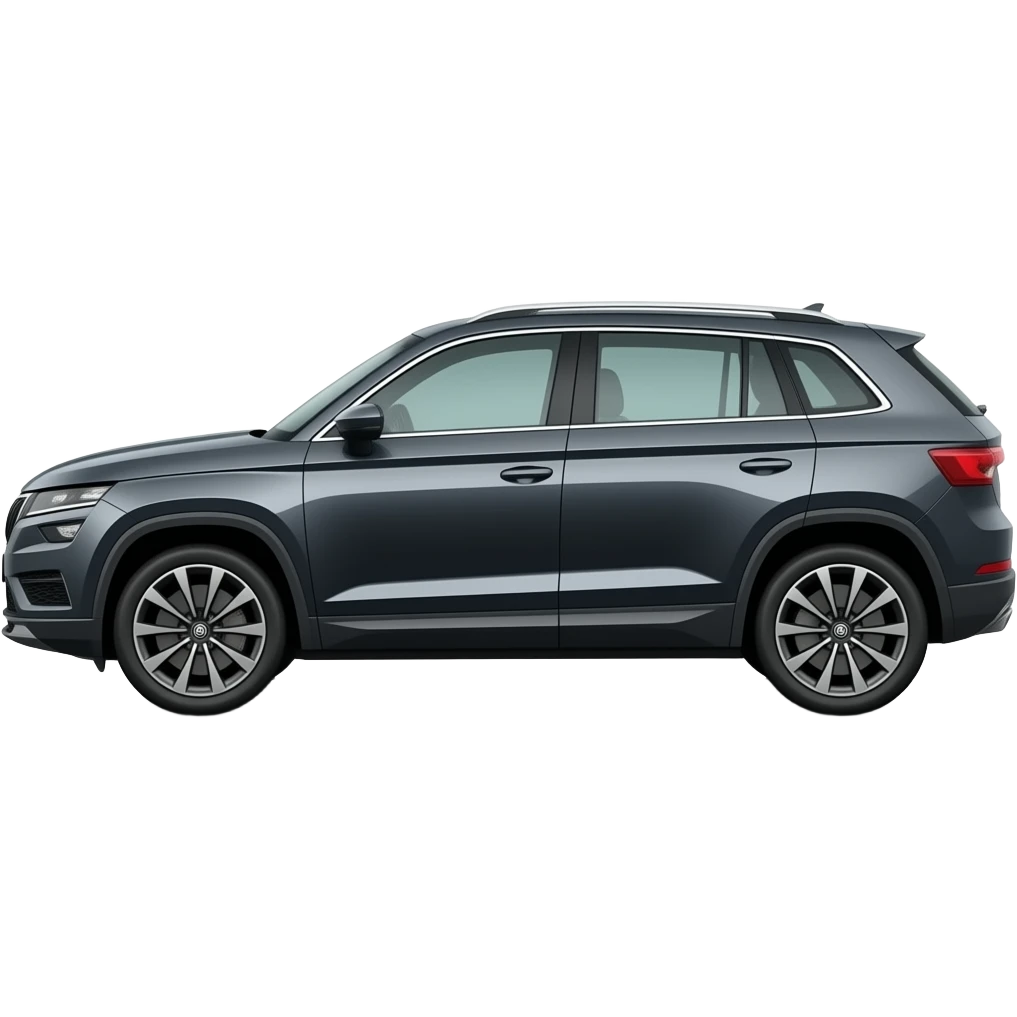 Skoda karoq schwarz seitliche ansicht emoji