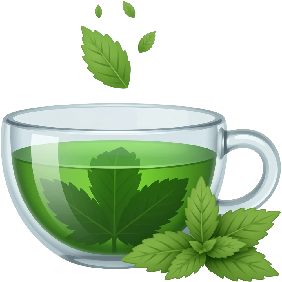 Green Spirulina weed tea emoji
