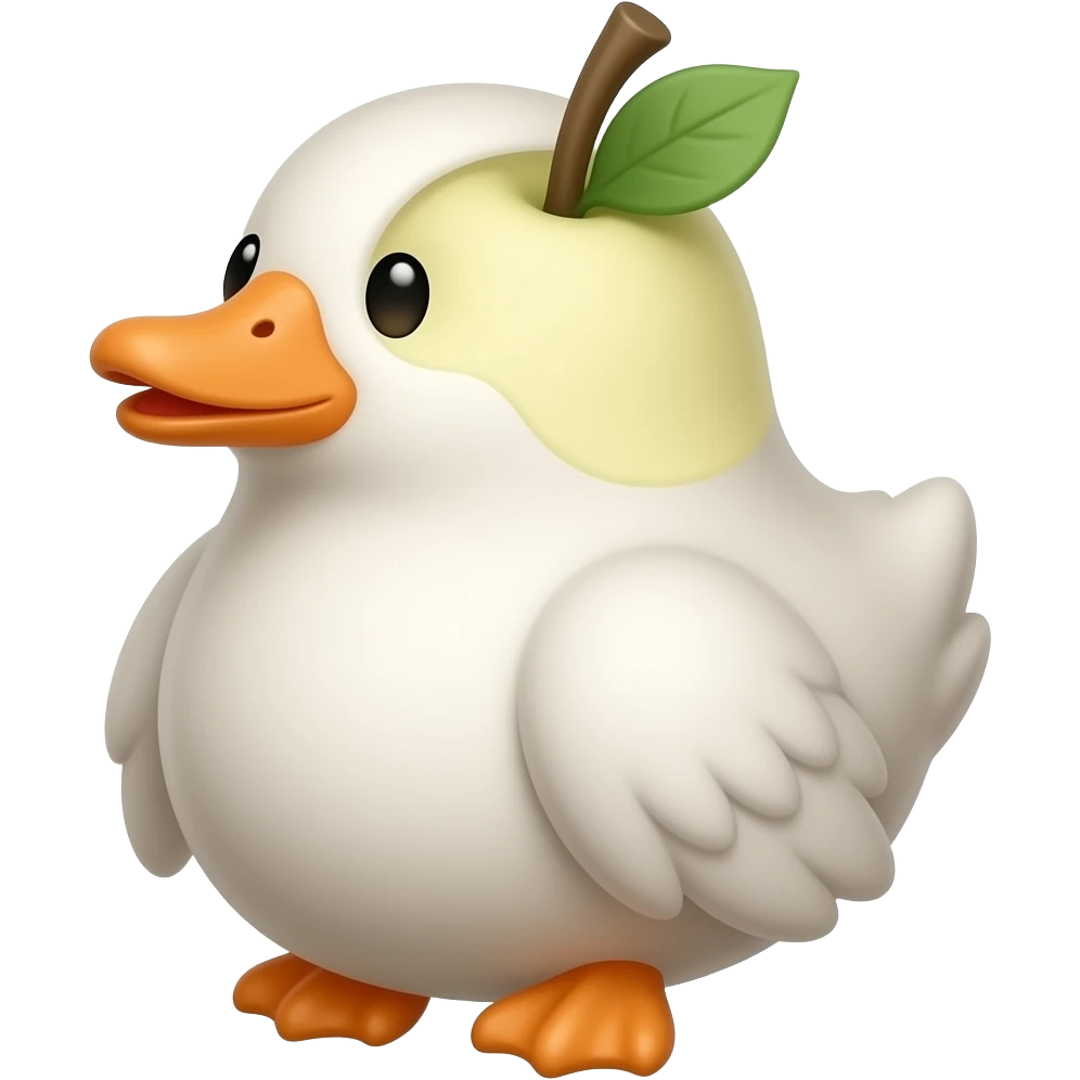 Kawaii goosefruit emoji