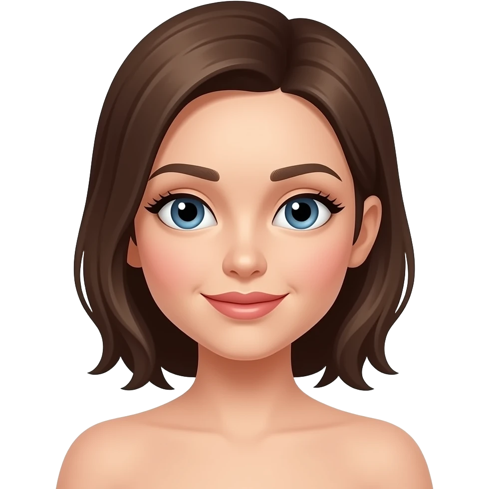A Naked dancing woman emoji