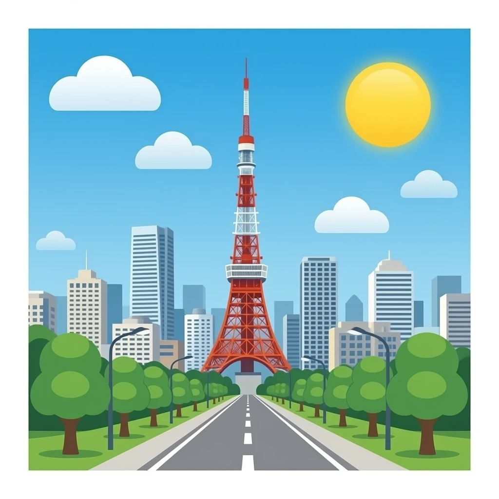 Japan city emoji