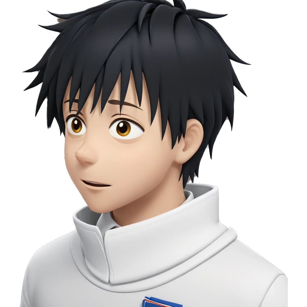 boy in school uniform indoors emoji