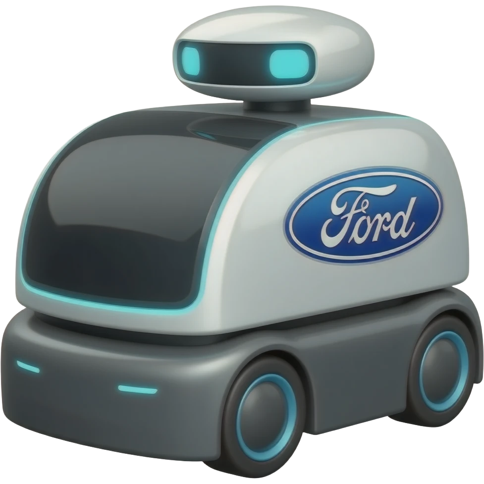 ford delivery robot emoji