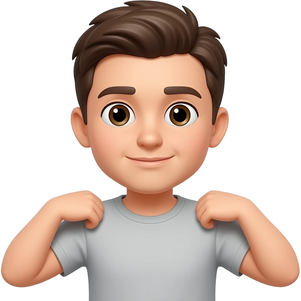 Человек пожимает плечами emoji