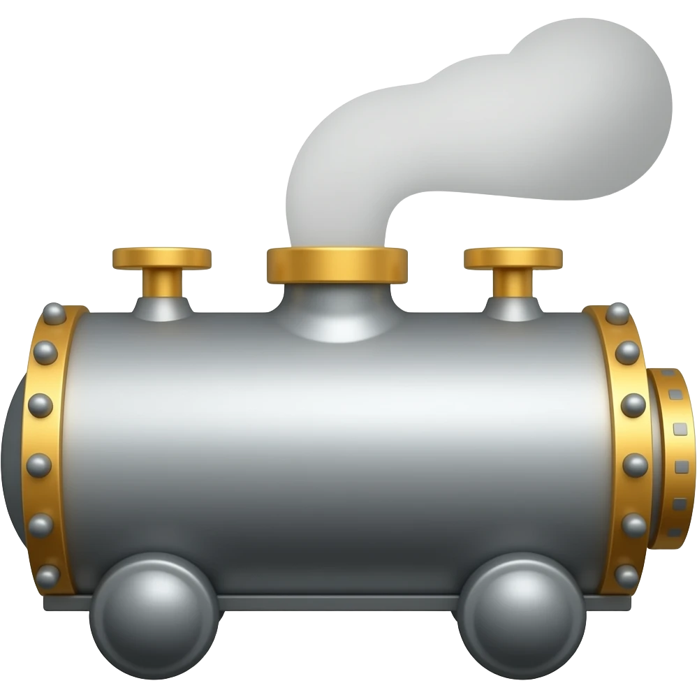 Steam boiler emoji