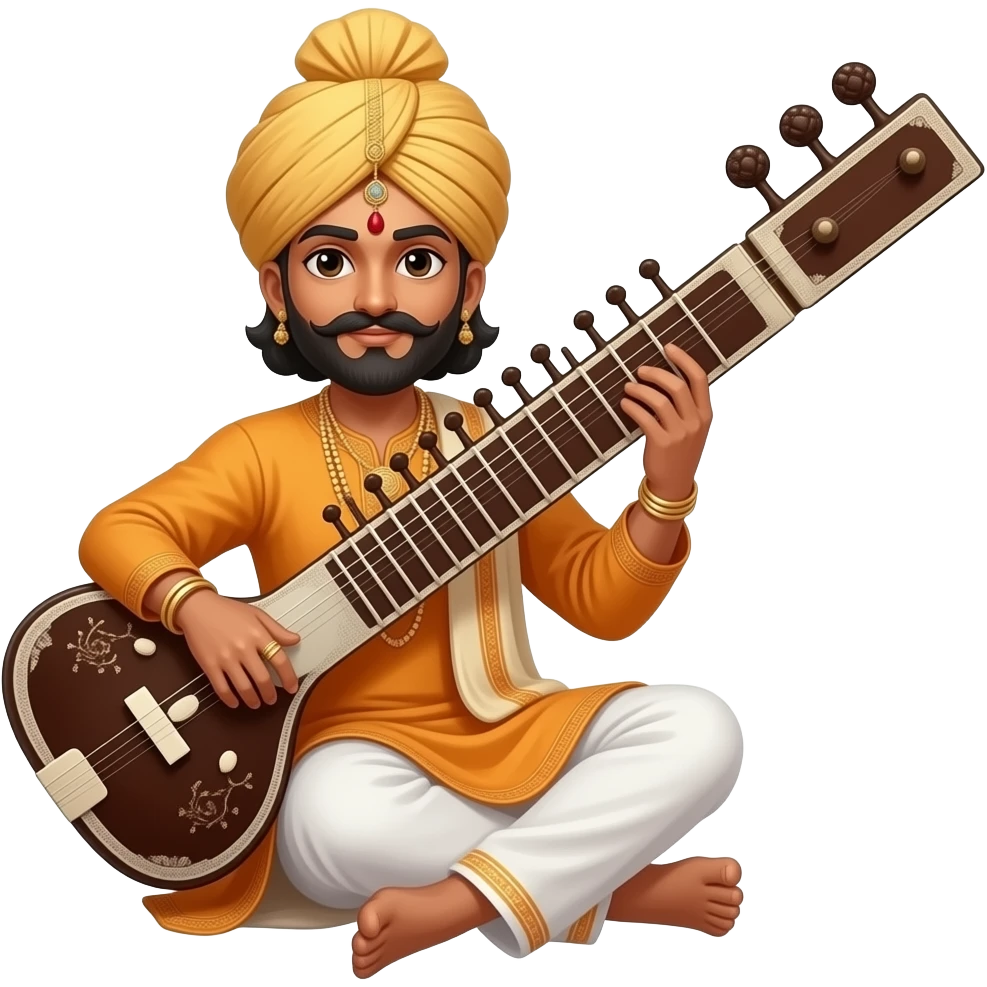 Indian Classical music emoji