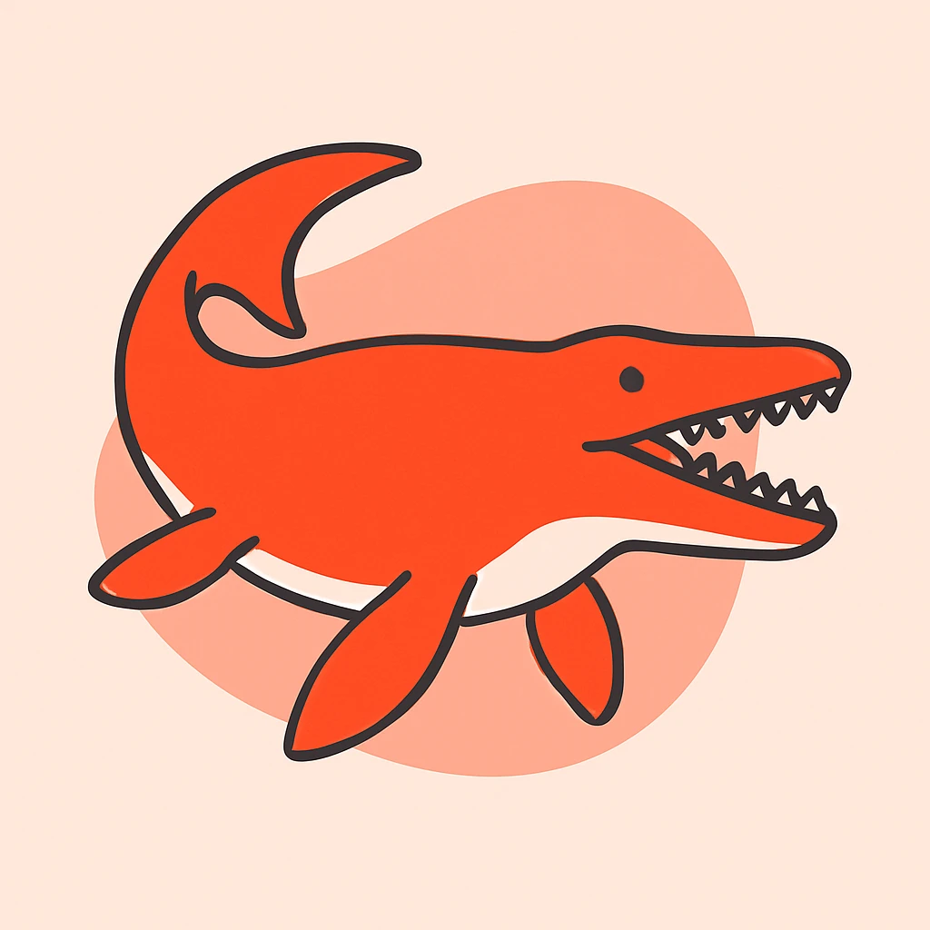 Mosasaurus emoji