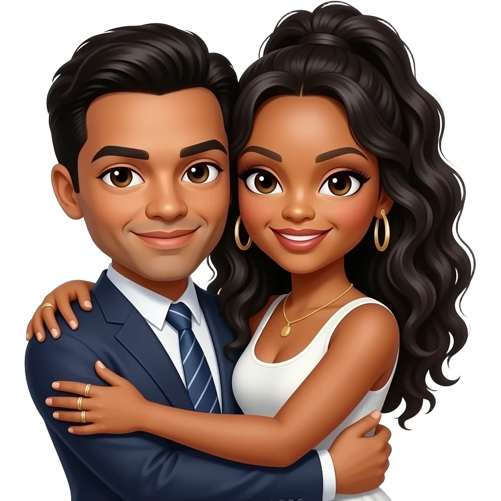 Rihanna hugging me emoji