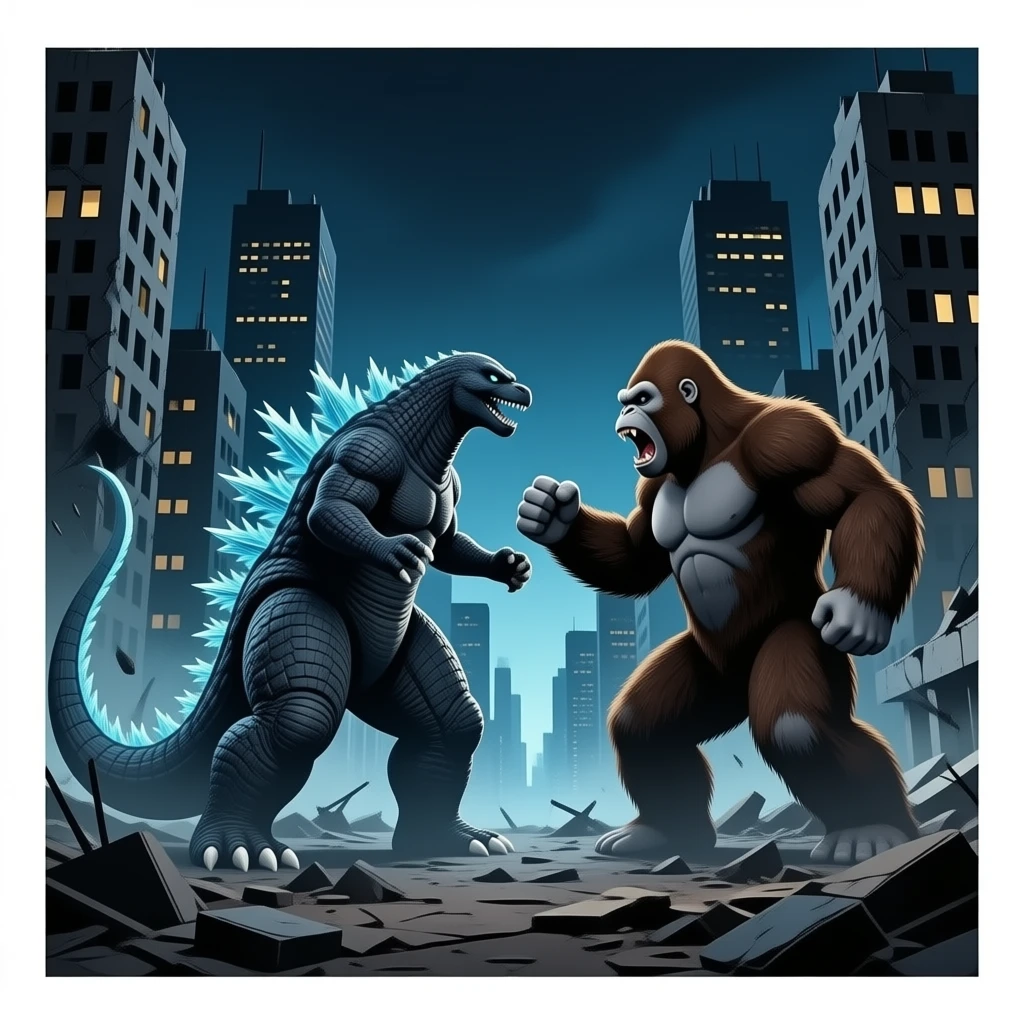 Godzilla Vs. Kong emoji