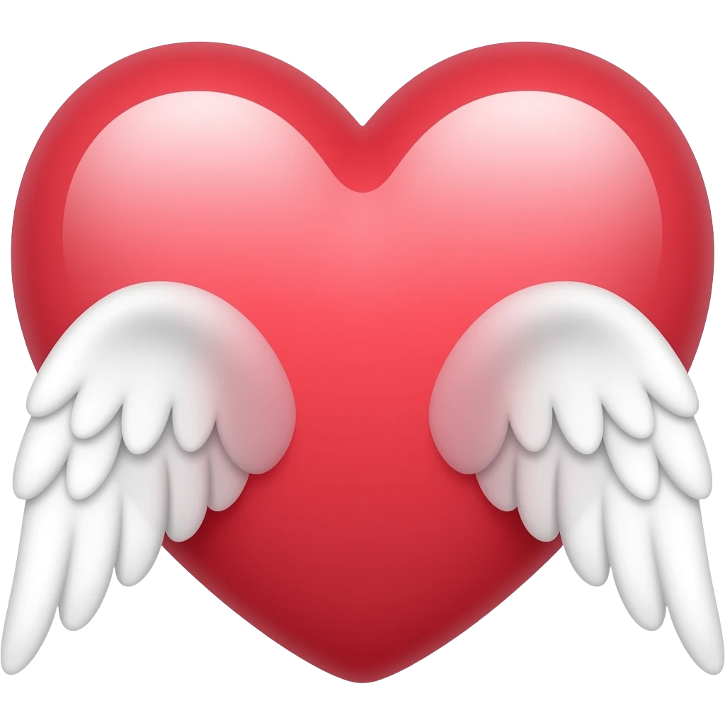 heart wings emoji