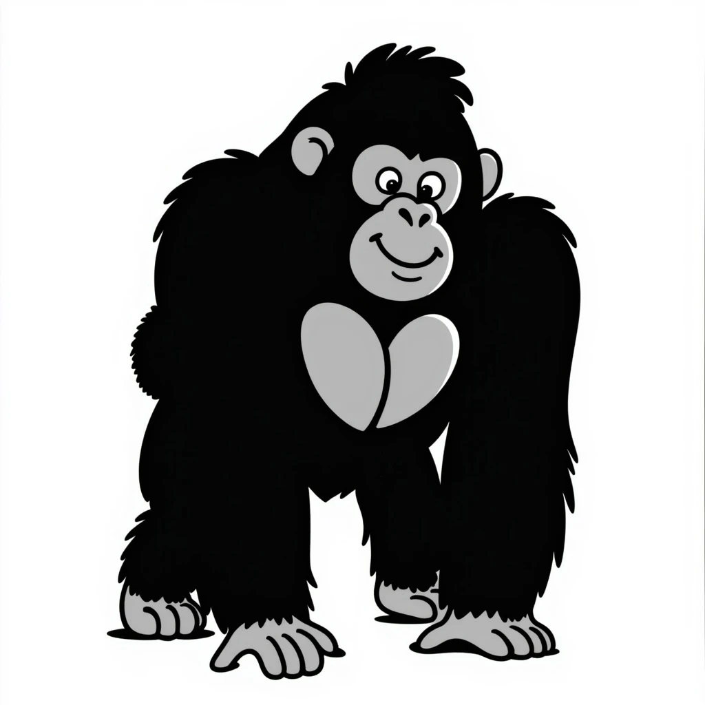 Gorilla emoji
