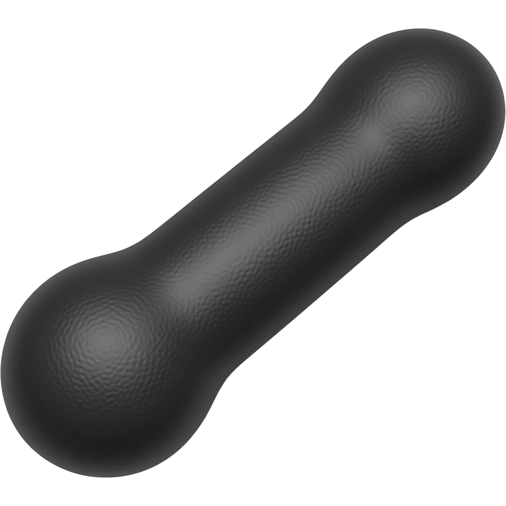 Black Thick Veiny dildo with balls emoji