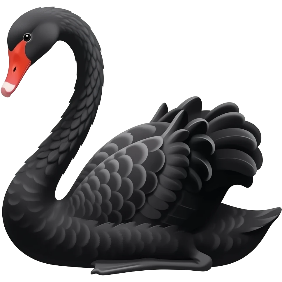 black swan emoji