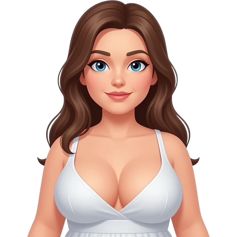 Fais une femme avec des seins aussi gros emoji