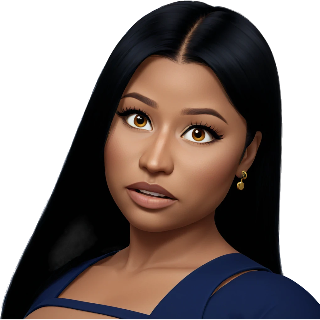 realistic portrait of girl emoji