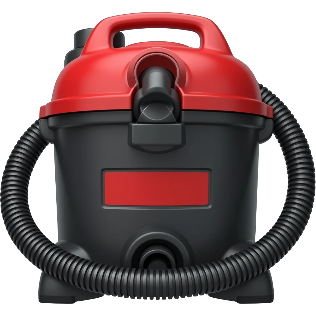 black and red shop vac 4 gallon emoji