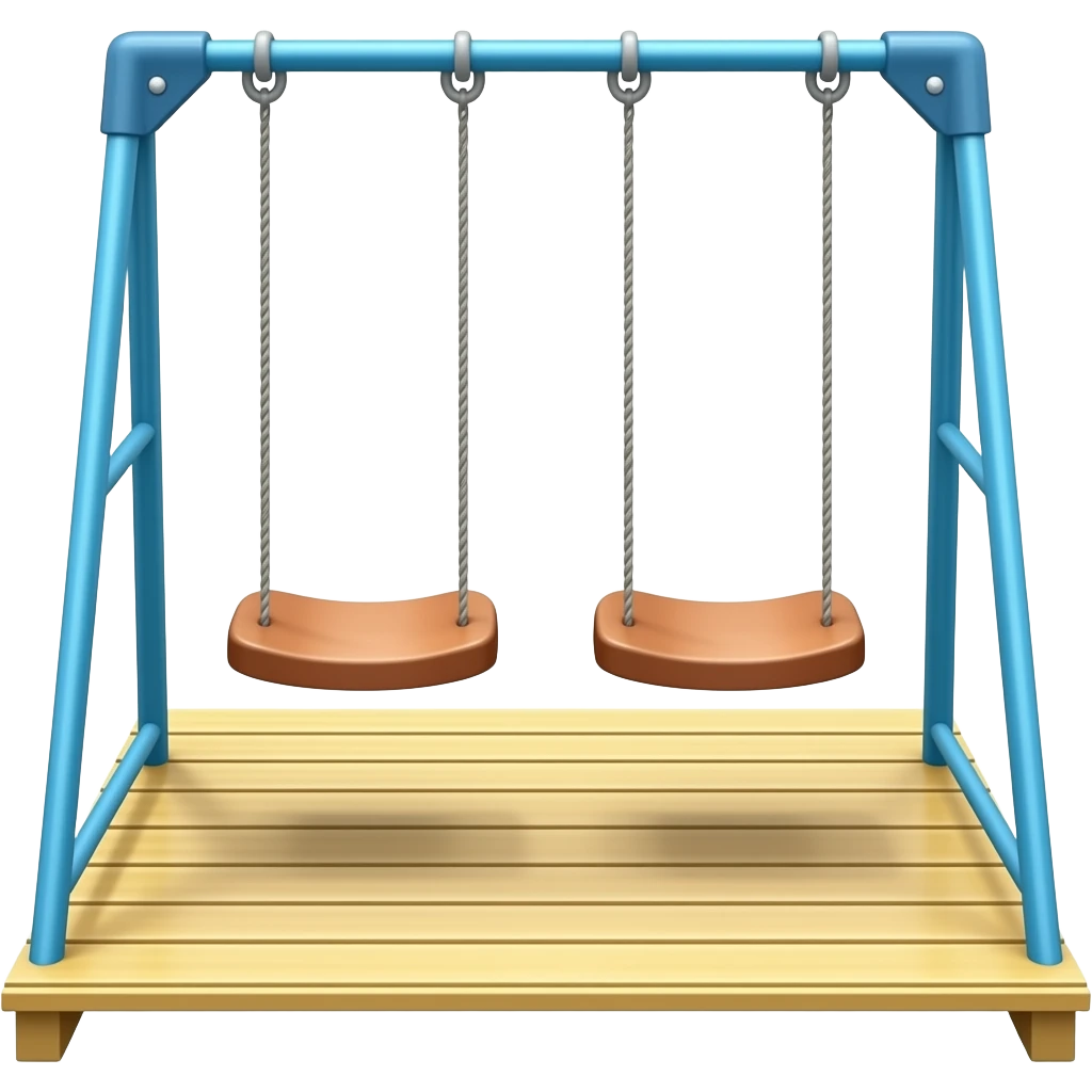 Swing set emoji